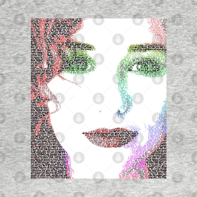 Tori Amos Word Portrait (Cornflake Girl lyrics) by RandomGoodness